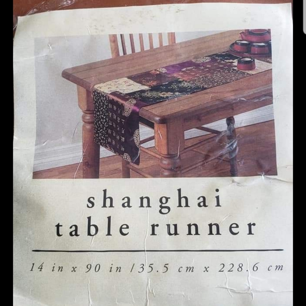 Asian Influence Table Runners
